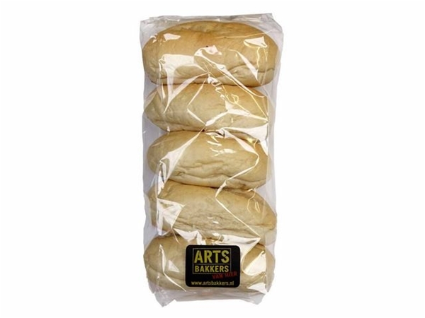 Bake-off wit 5 stuks.