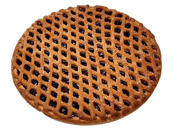 Kersen vlaai gerezen