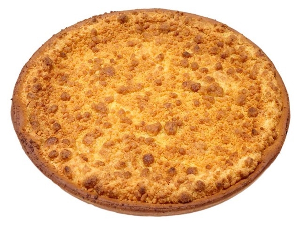 Pud./kruimel vlaai gerezen