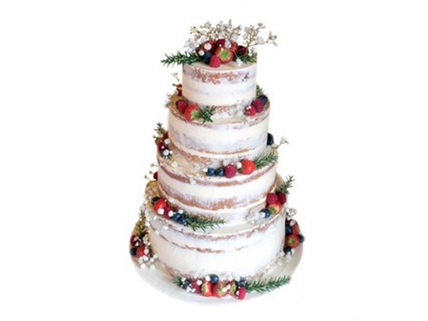 Bruidstaart Luxe 4 hoog